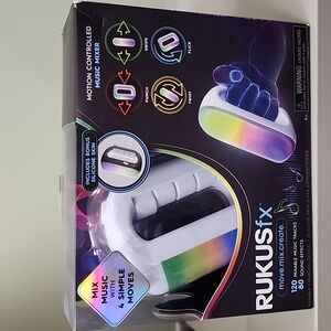 RUKUS Just Play RUKUSfx Motion-Controlled Music Mixer, Lights and Sounds Music,